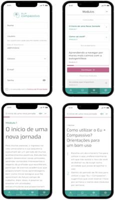 A pilot study of a new app based on self-compassion for the prevention and promotion of mental health among Brazilian college students